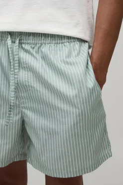 boohooMAN Short Décontracté Longueur Courte À Rayures<Homme Shorts|Tout Afficher