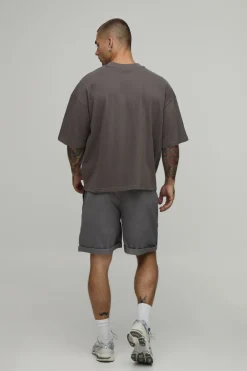 Short Décontracté Mi-long À Revers