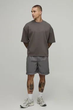 Short Décontracté Mi-long À Revers