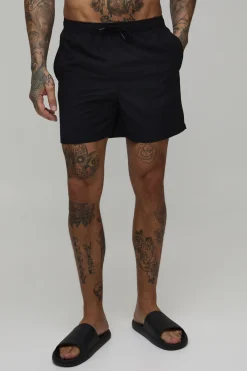 boohooMAN Short de Bain BM Autograph Coupe Longue Taille Haute<Homme Shorts|Tout Afficher