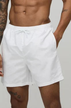 boohooMAN Short de Bain BM Autograph Mi-Long<Homme Shorts|Tout Afficher