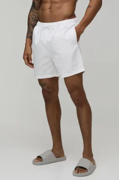 boohooMAN Short de Bain BM Autograph Mi-Long<Homme Shorts|Tout Afficher