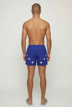 Short De Bain Court Imprimé Étoiles