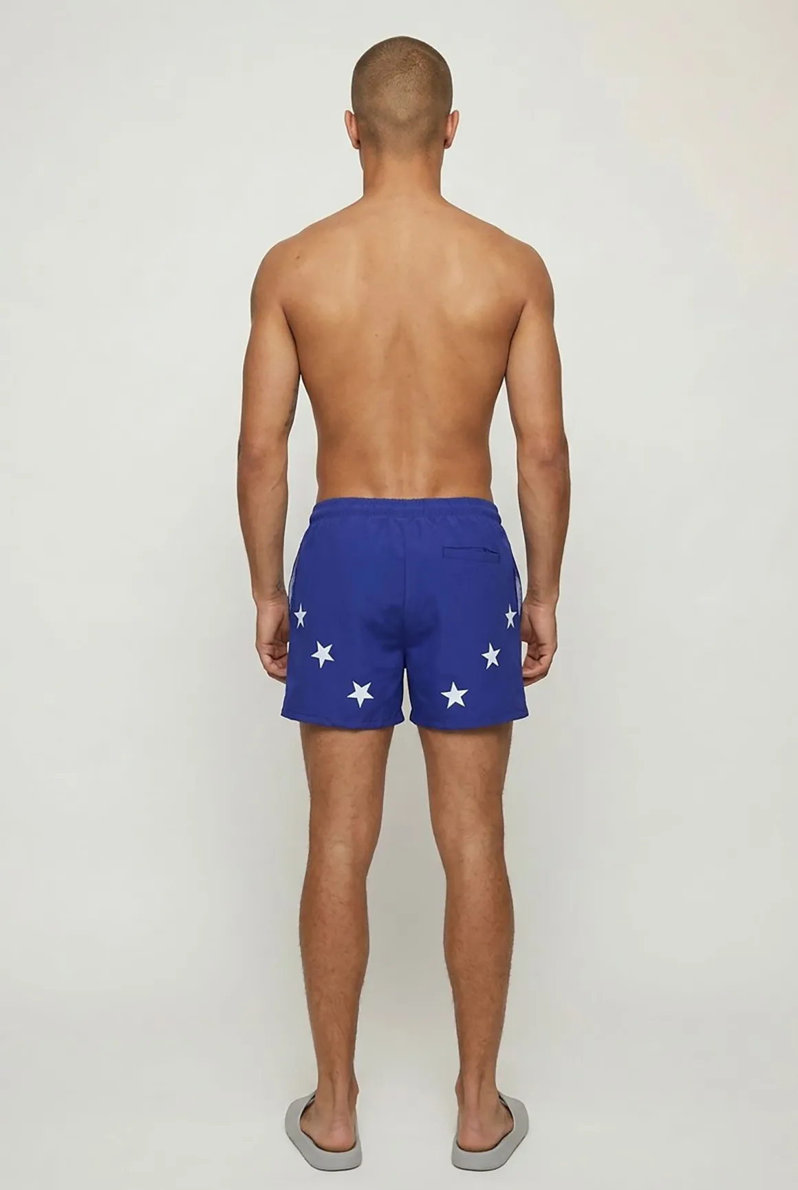 Short De Bain Court Imprimé Étoiles