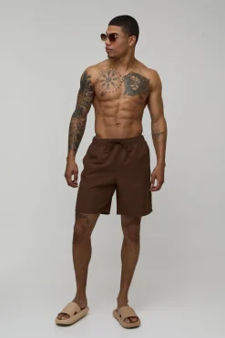 boohooMAN Short De Bain Longueur Étendue<Homme Shorts|Maillots De Bainnouveau