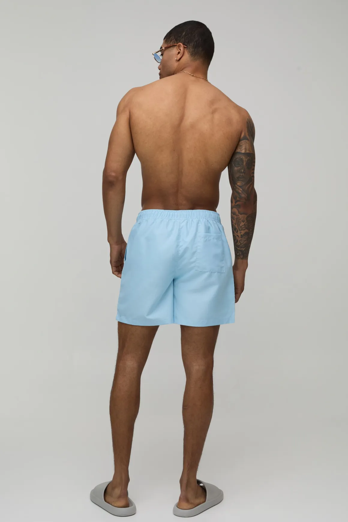 Short De Bain Mi-long