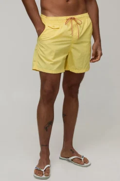 Short De Bain Mi-long Avec Détail De Poche