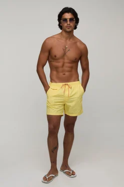 Short De Bain Mi-long Avec Détail De Poche