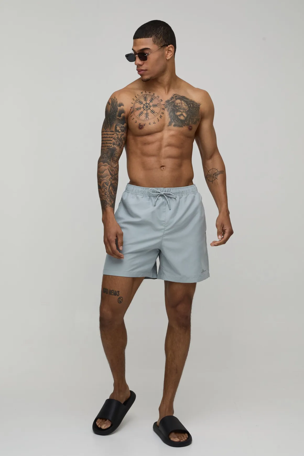 Short De Bain Mi-long BM Autograph - Lot De 2