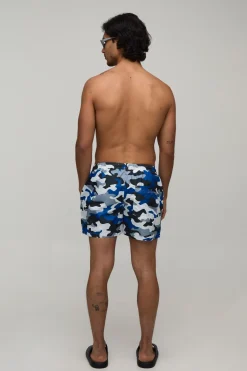 Short De Bain Mi-Long Camouflage