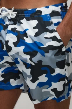 Short De Bain Mi-Long Camouflage