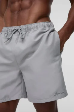 boohooMAN Short de bain mi-long de marque en<Homme Shorts|Maillots De Bainnouveau