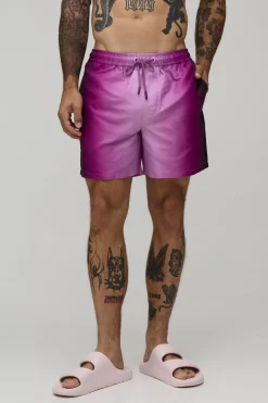 Short De Bain Mi-long Effet Ombré