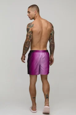 Short De Bain Mi-long Effet Ombré