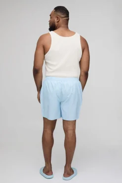 Short De Bain Mi-long Homme Avec Imprimé Placement Plus