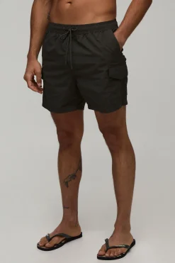 Short De Bain Mi-long Style Cargo