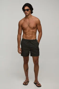 Short De Bain Mi-long Style Cargo