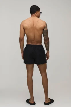 boohooMAN Short De Bain Super Court Avec Panneaux Latéraux Imprimé Synthétique<Homme Shorts|Maillots De Bainnouveau