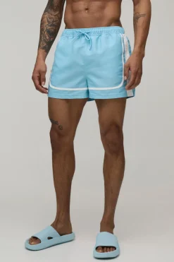 Short De Bain Super Court À Panneaux Avec Broderie Homme
