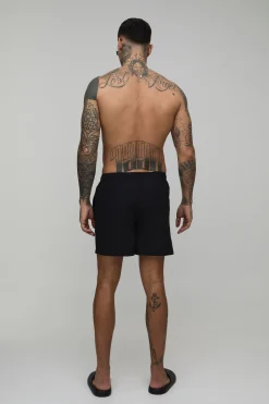 boohooMAN Short de Bain Tall Longueur Courte<Homme Shorts|Tout Afficher