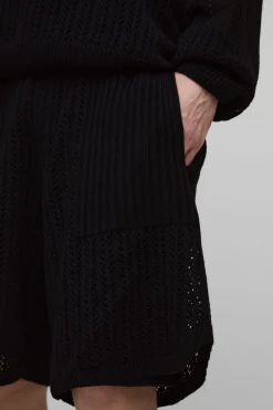 boohooMAN Short de basketball décontracté à maille ouverte pour hommes grands<Homme Shorts|Tout Afficher