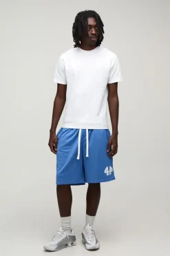 Short De Basket En Mesh Imprimé 44