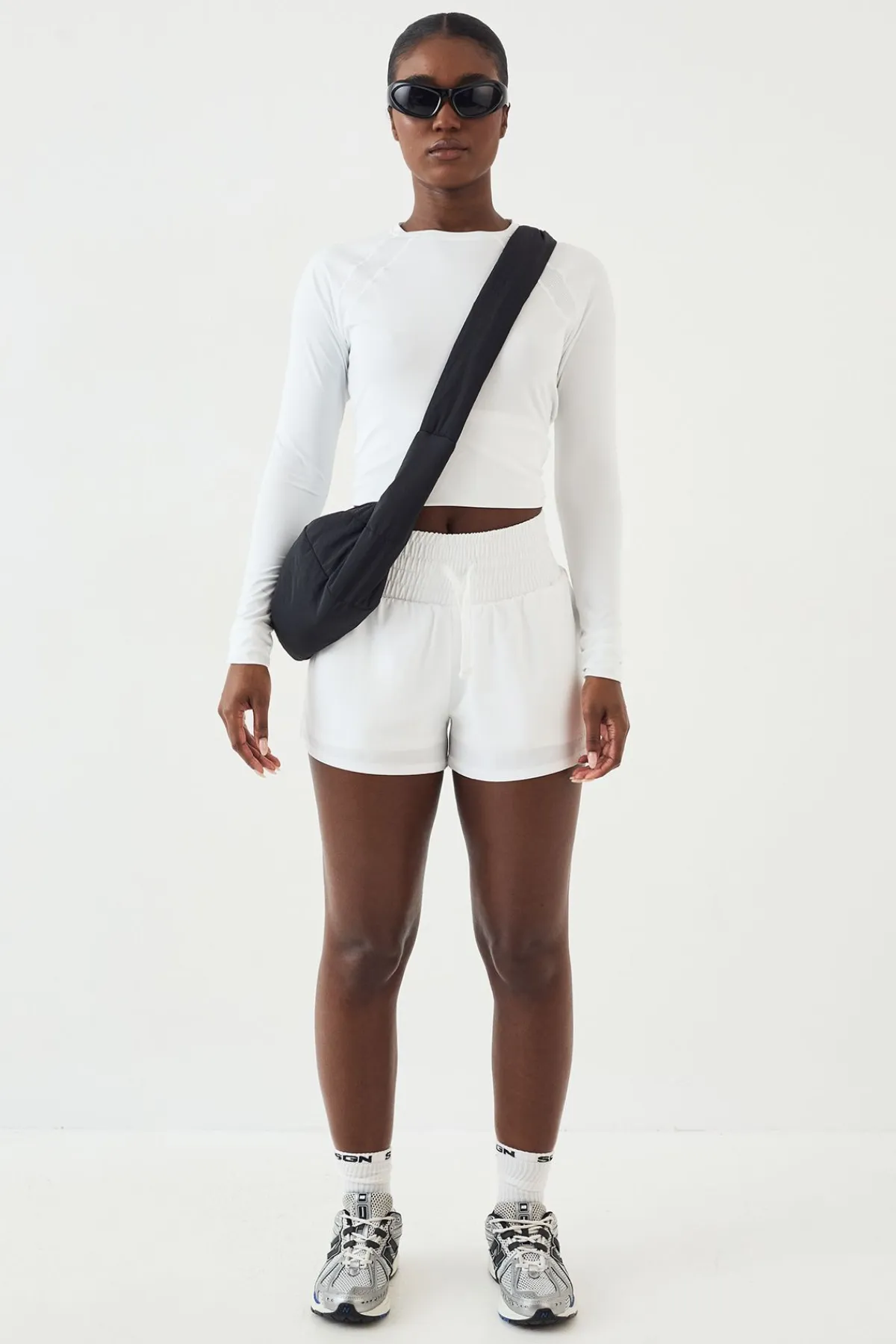DSGN Studio Short de Course Taille Haute à Ceinture Profonde<Femme Vêtements De Sport|Dsgn Studio