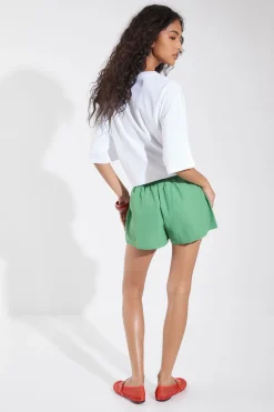 boohoo Short De Course Style Boxer En Nylon<Femme Shorts