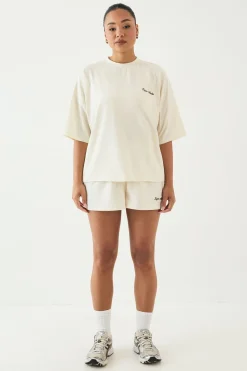 DSGN Studio Short De Détente Henley À Boutons Supersoft<Femme Dsgn Studio|Pyjamas