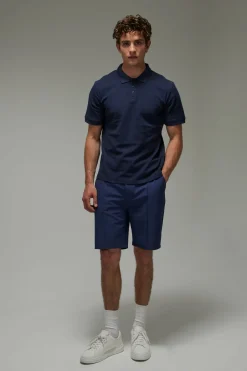 Short De Golf Active Coupe Régulière À Pinces 8,5 Pouces