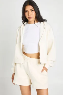 Short De Jogging Taille Haute Coupe Tall Avec Cordon De Serrage Interne