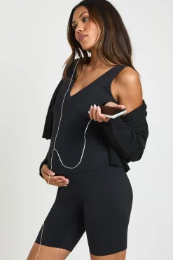 Short De Maternité Super Doux Sculptant Avec Soutien Ventre