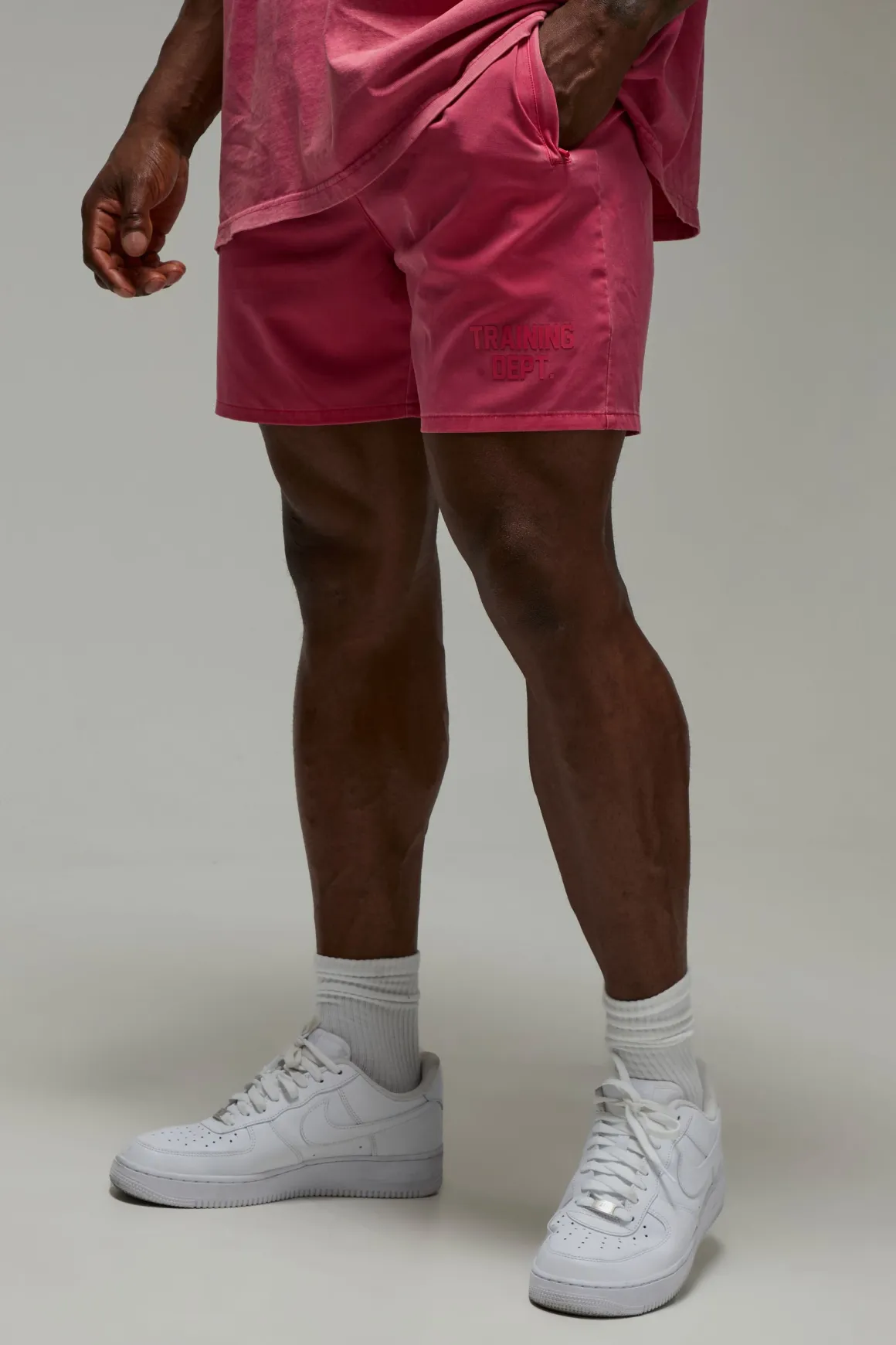 Short de performance lavé 5 pouces pour homme Active Training Dept