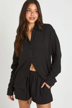 boohoo Short De Plage À Taille Élastiquée<Femme Tenues De Plage