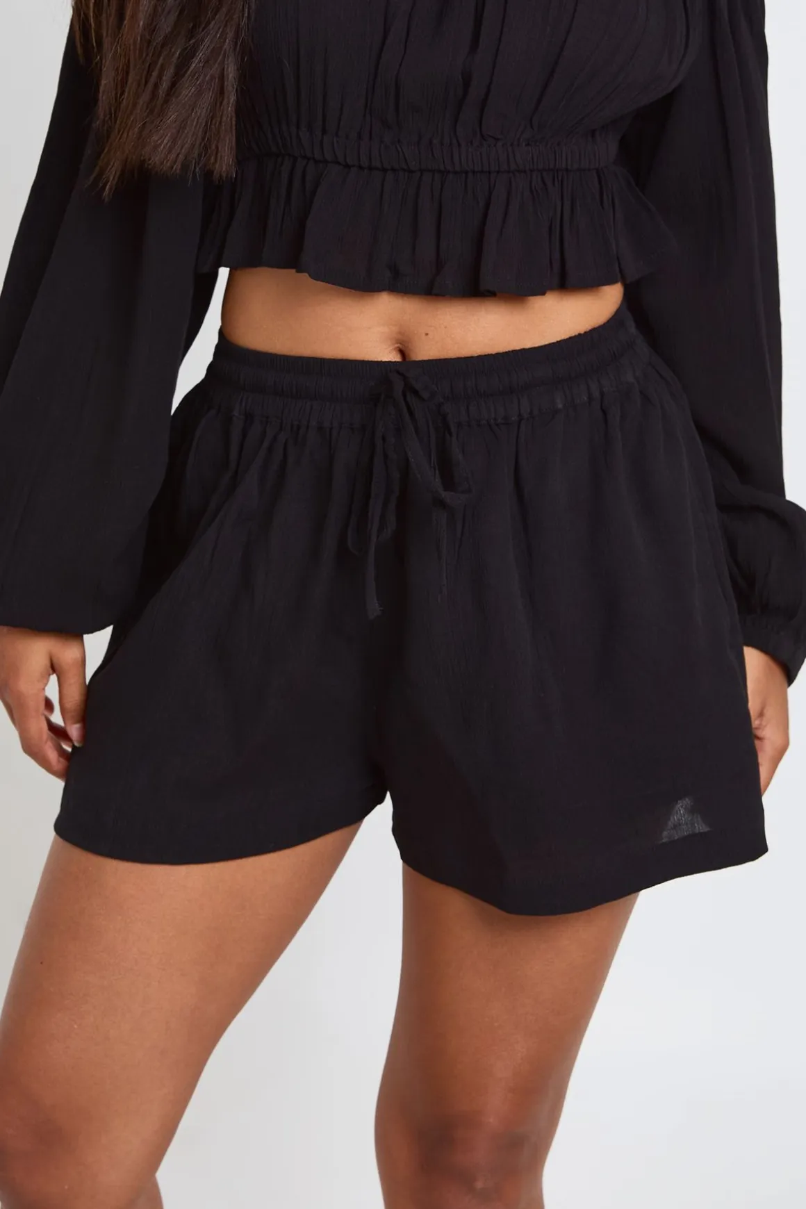Short De Plage Texturé