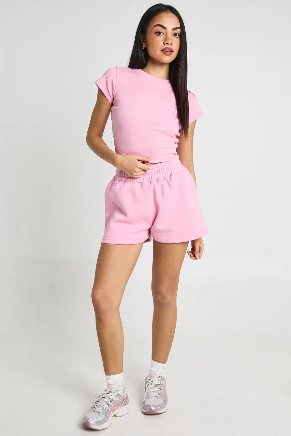 Short De Sport Avec Bordure Contrastante