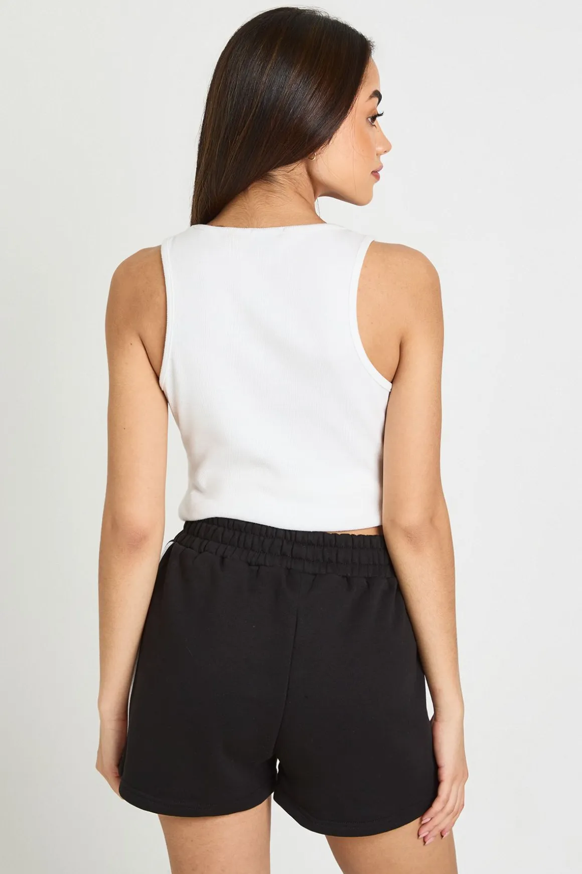 Short De Sport À Bandes Contrastées