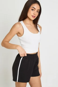 Short De Sport À Bandes Contrastées