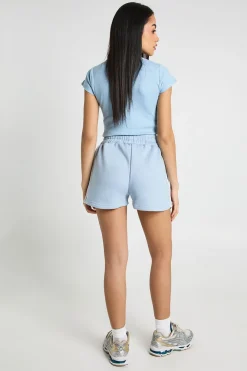 Short De Sport À Bandes Contrastées