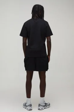 Short De Sport À Cordon Contrasté