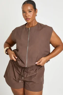 Short De Sport En Nylon Grande Taille