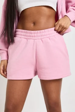 Short de survêtement taille haute avec cordon de serrage interne