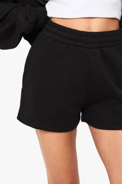 Short de survêtement taille haute avec cordon de serrage interne