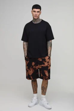 boohooMAN Short Délavé Coupe Regular Tall<Homme Shorts|Tout Afficher