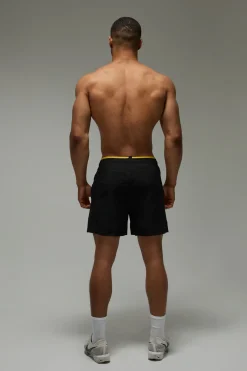 Short Doré Perforé 5 Pouces Man Active