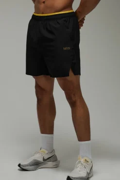 Short Doré Perforé 5 Pouces Man Active