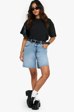 Short en denim Bermuda Petite
