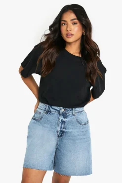 Short en denim Bermuda Petite