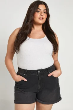 Short en denim pour maman Plus