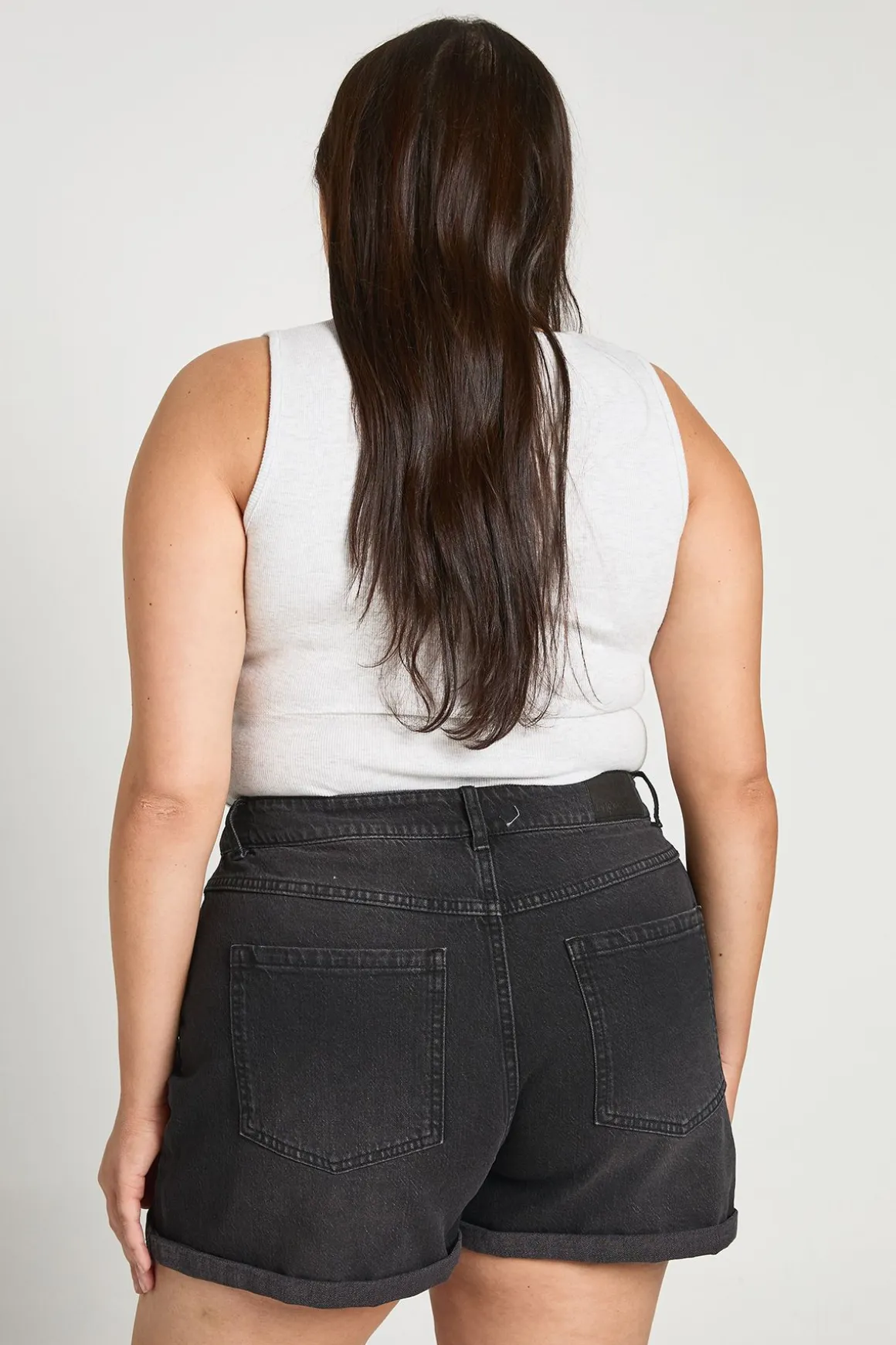 Short en denim pour maman Plus